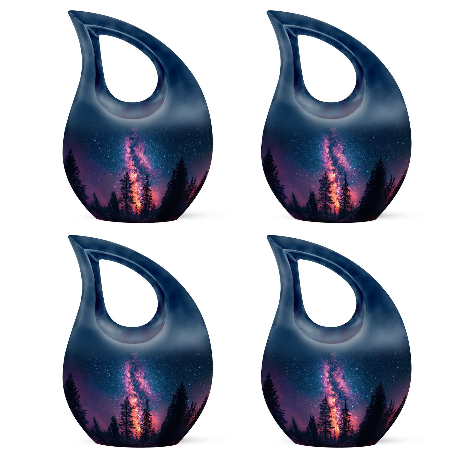 Galaxy themed Extra Large Urn