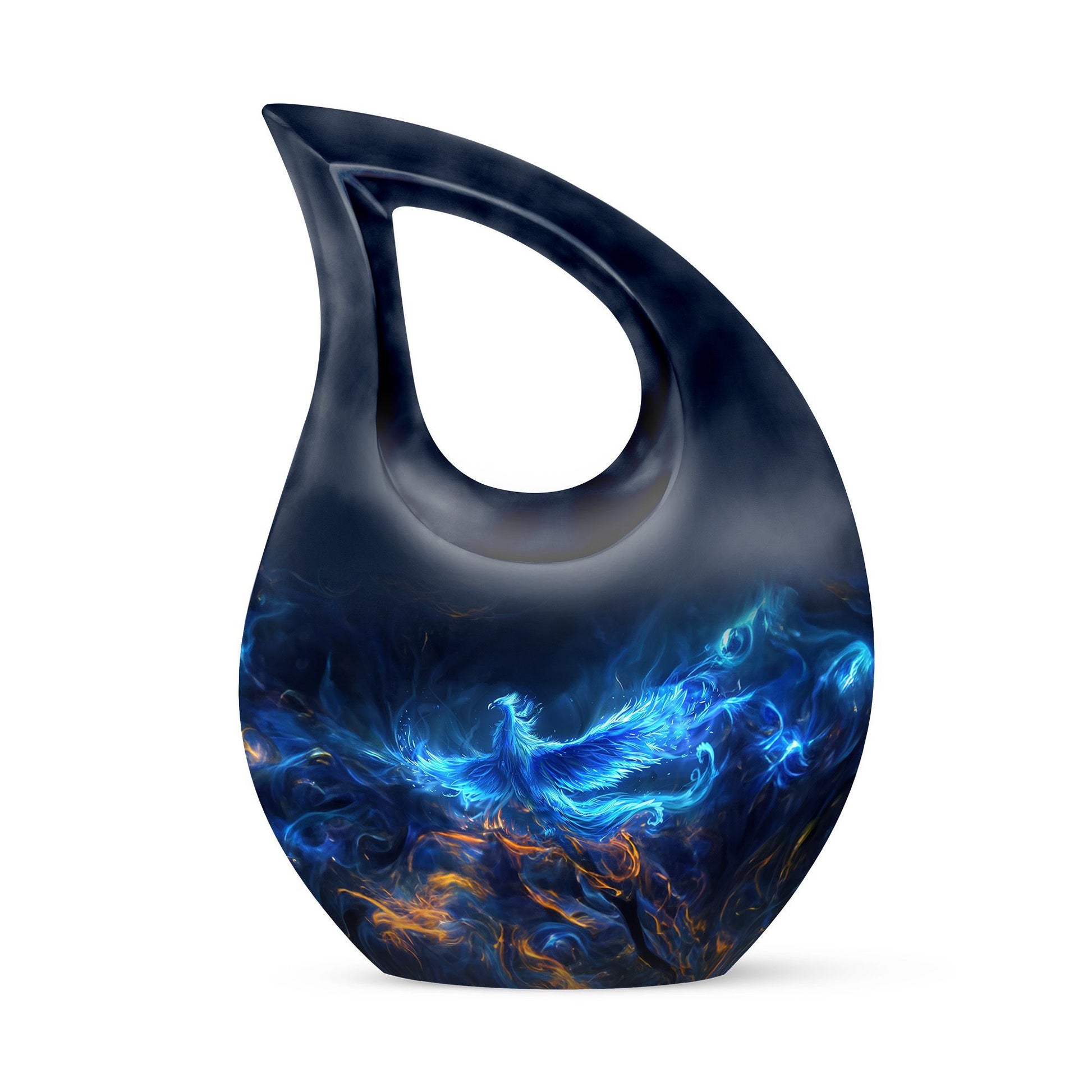 Phoenix-themed Memorial Urn