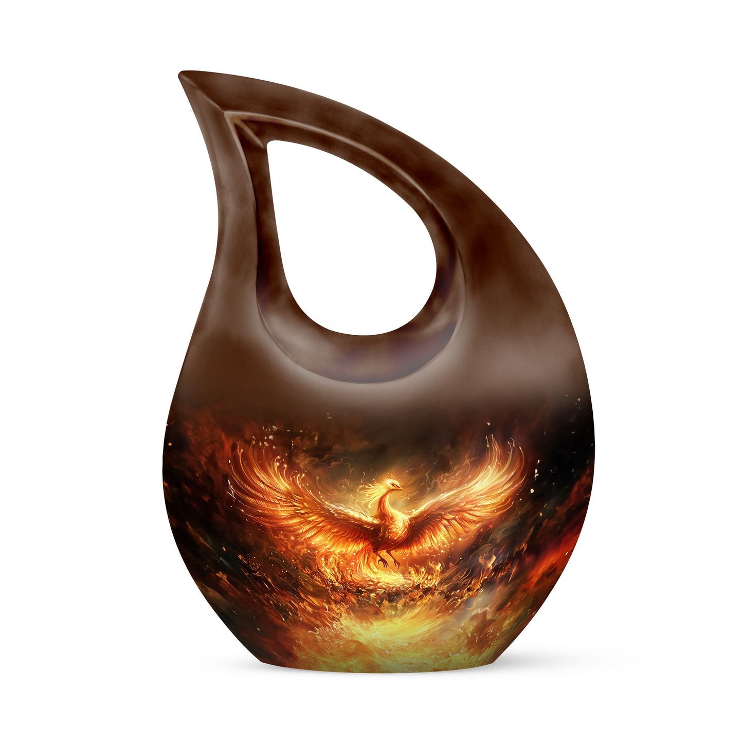 Phoenix themed Cross Drop design