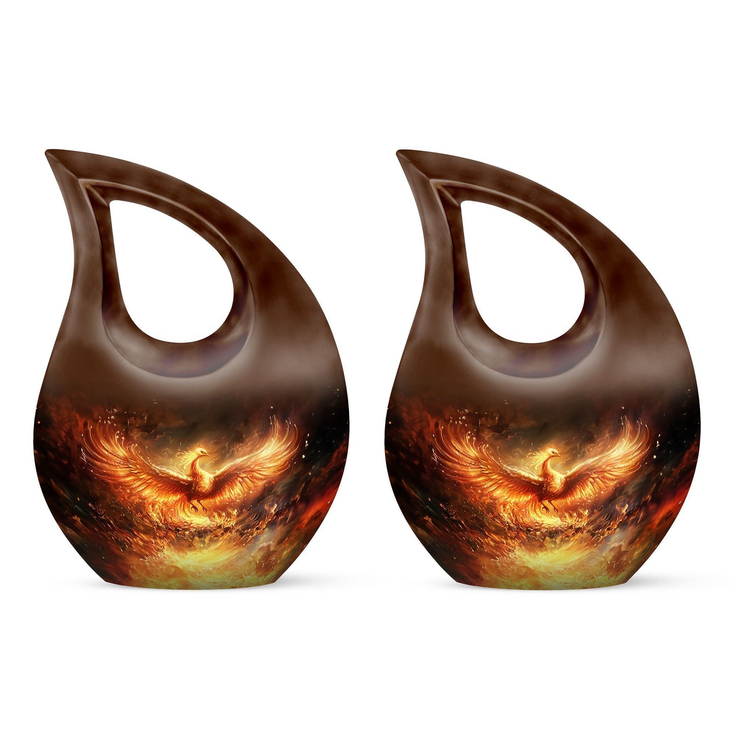 Phoenix themed Cross Drop design