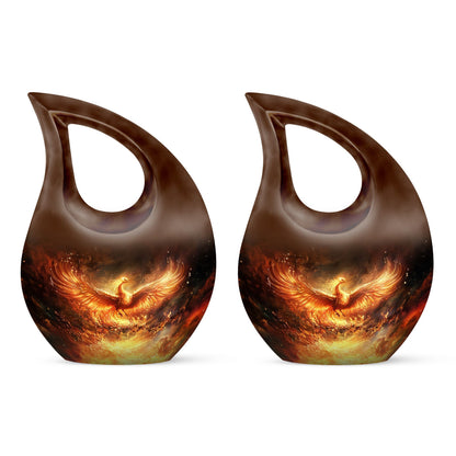Phoenix themed Cross Drop design