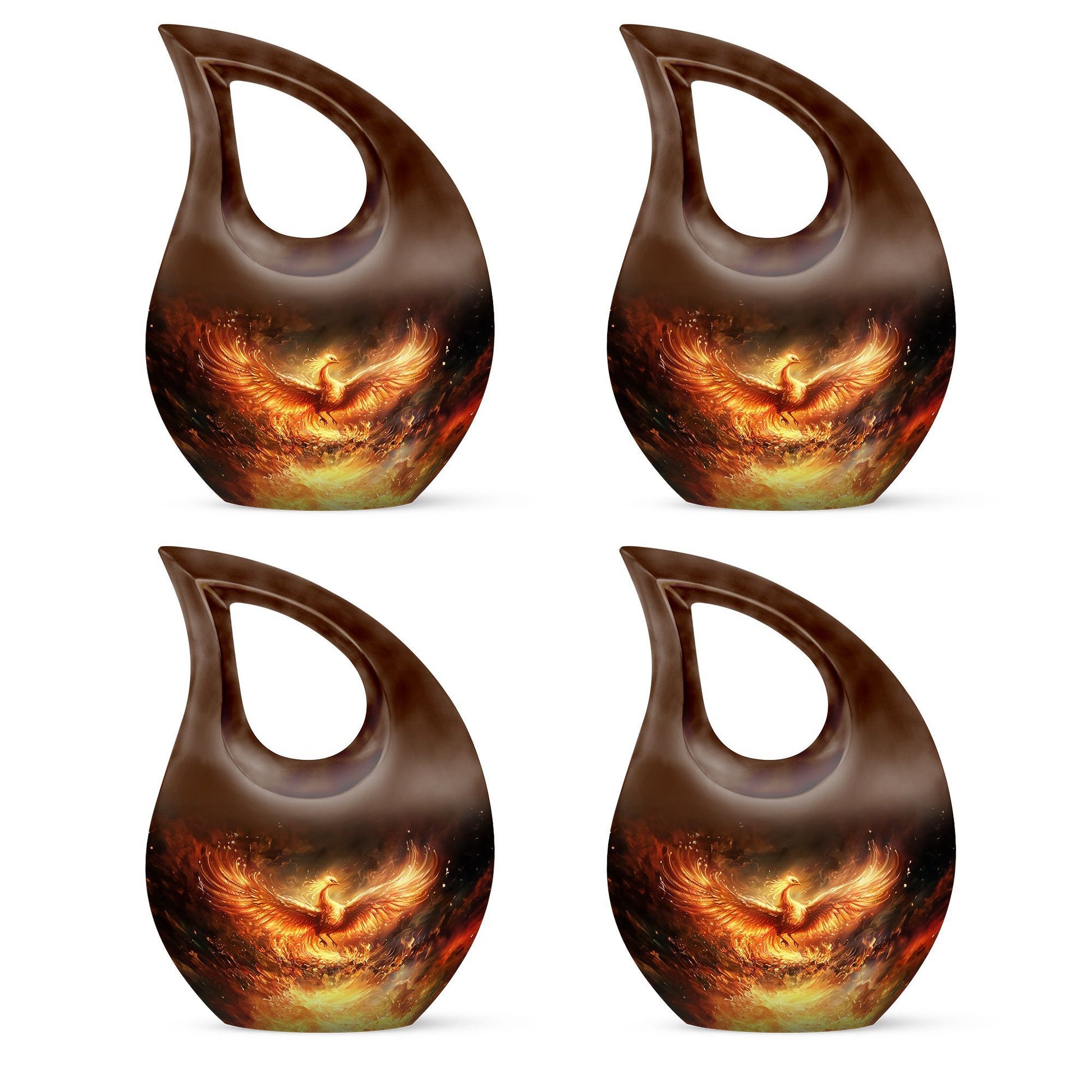 Phoenix themed Cross Drop design