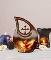 Phoenix themed Cross Drop design