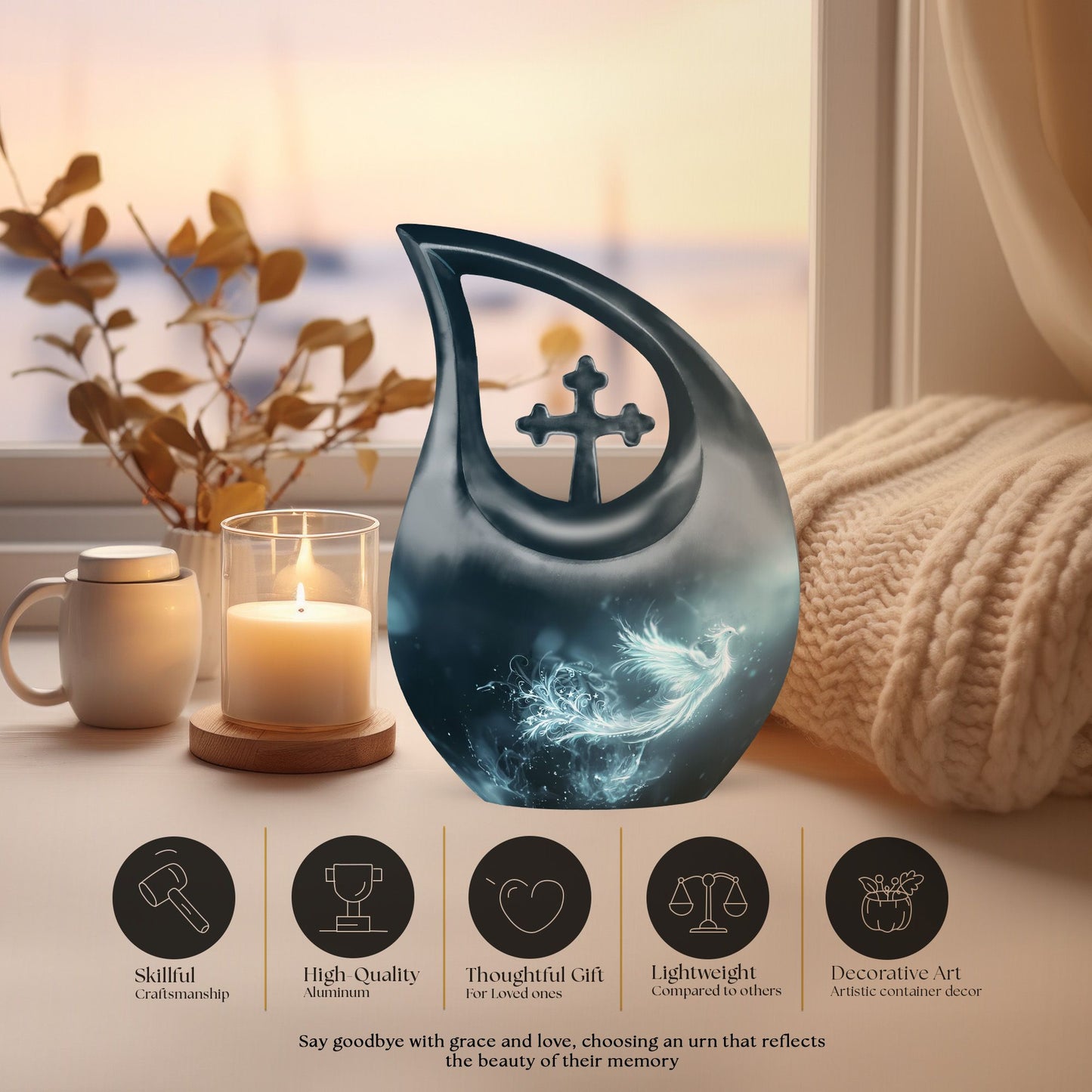 Phoenix Urn