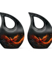 Phoenix Urn For Human Ashes - Phoenix Urn For Adult Male & Female