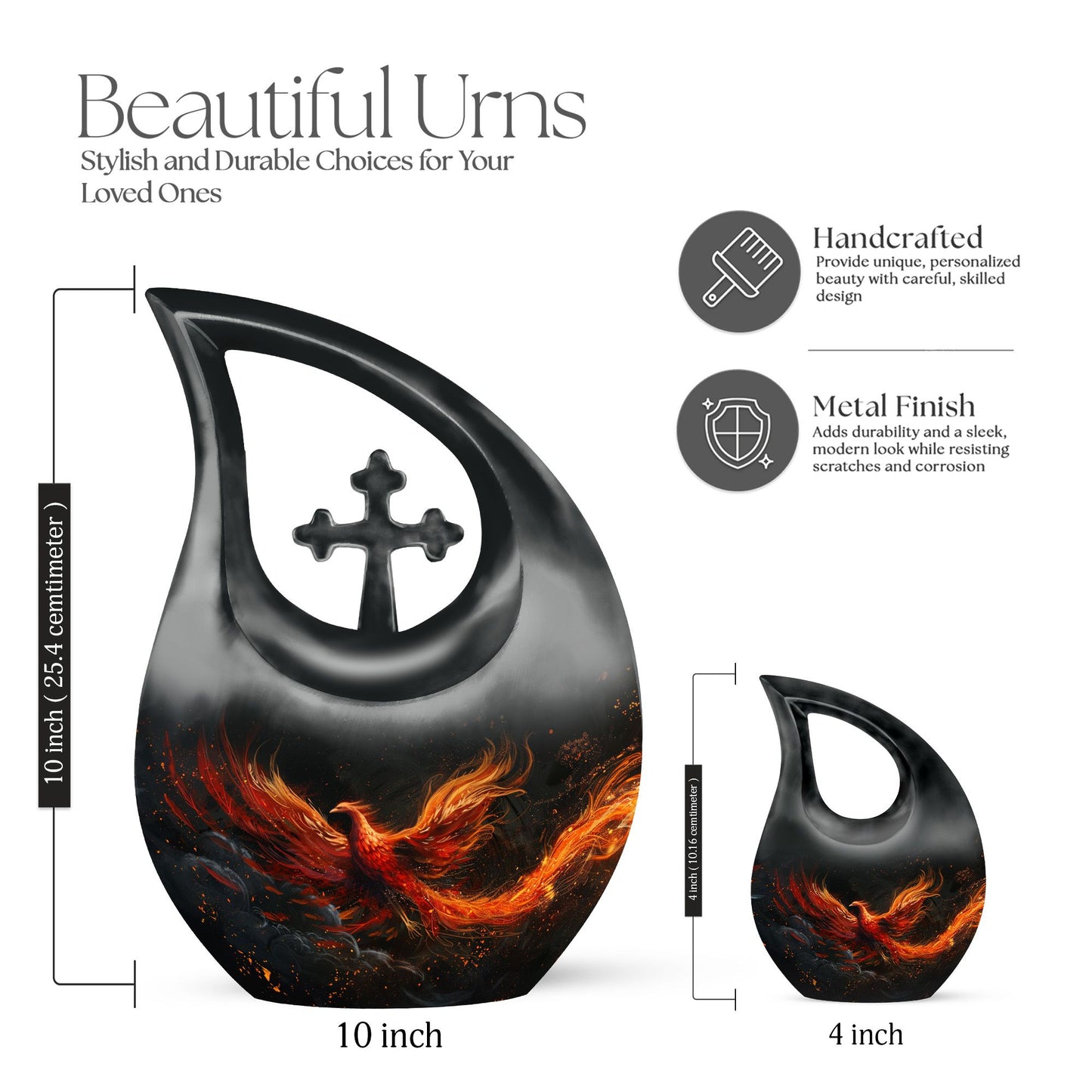 Phoenix Mini Urn for ashes