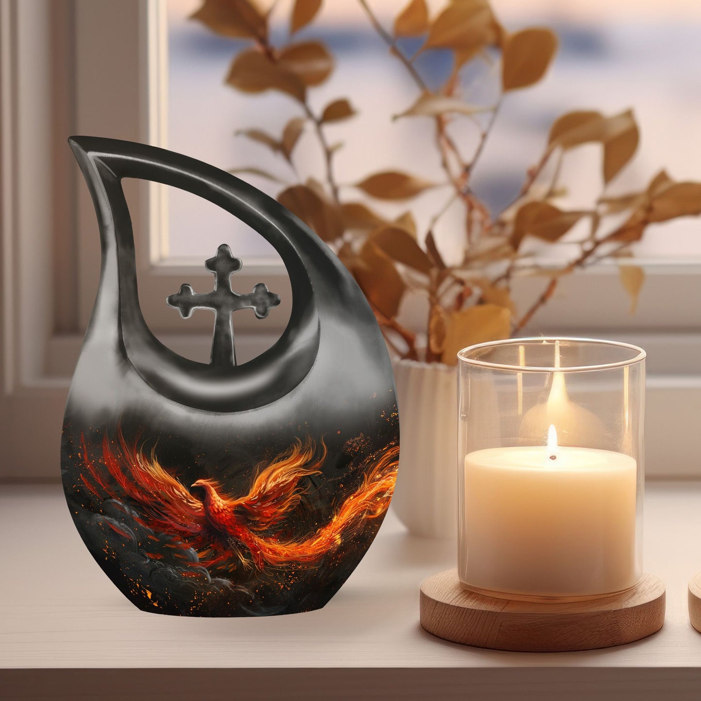 Phoenix Mini Urn for ashes