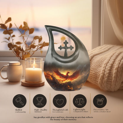 Phoenix-themed,Urn