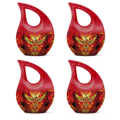 Cross Drop Phoenix Bird Urn