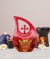 Cross Drop Phoenix Bird Urn