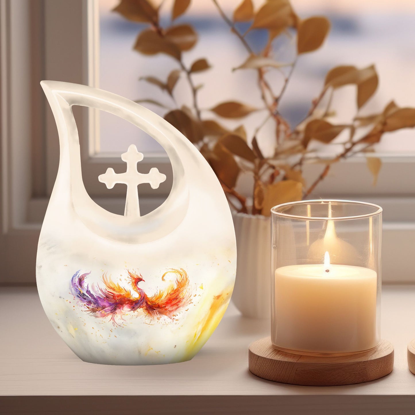 Phoenix Urn