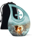 Child & Mother Memorial Urn For Human Ashes - Funeral Urn For Parents