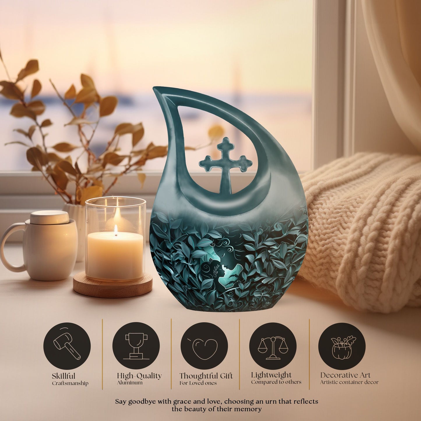 Mother Love Urn Vase