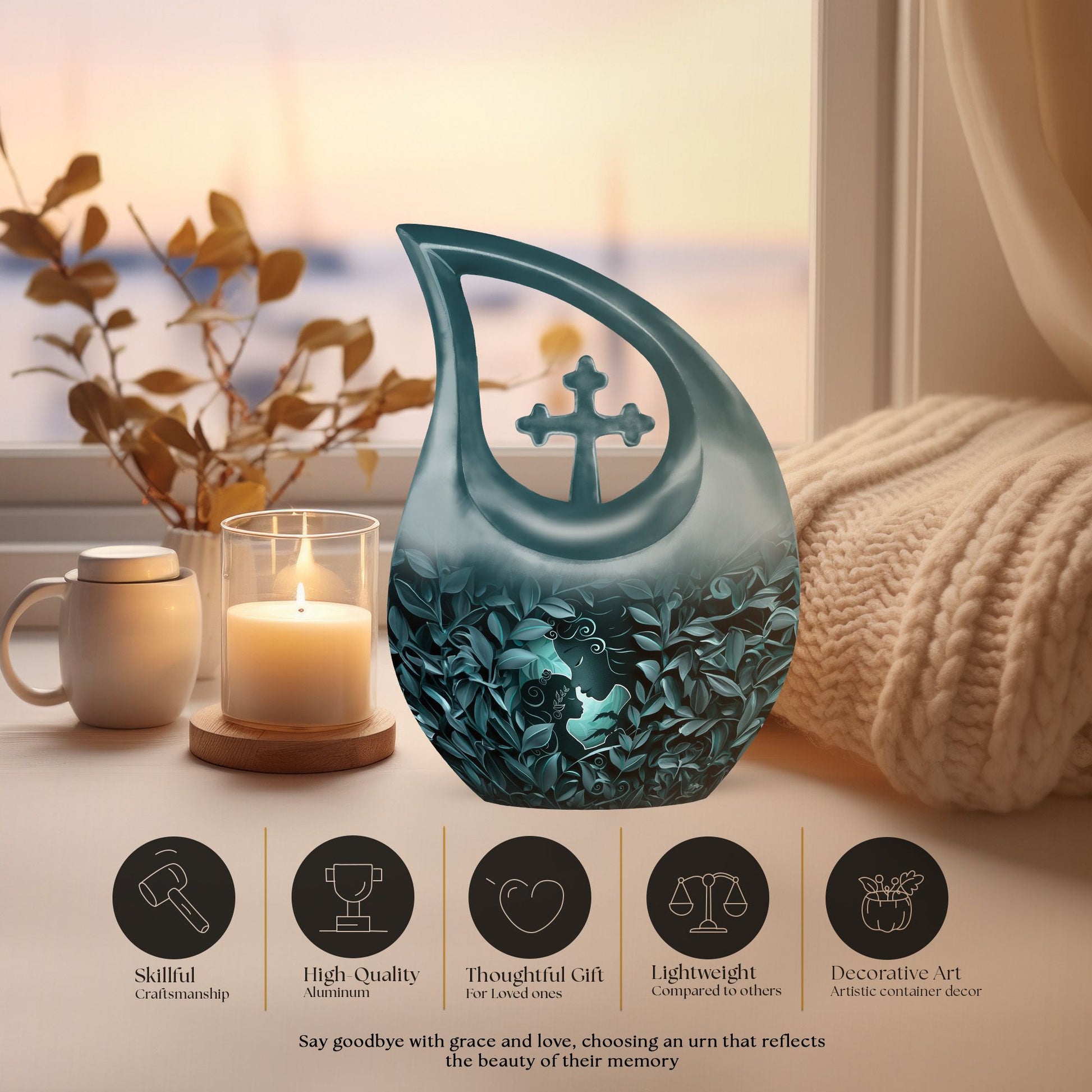 Mother Love Urn Vase