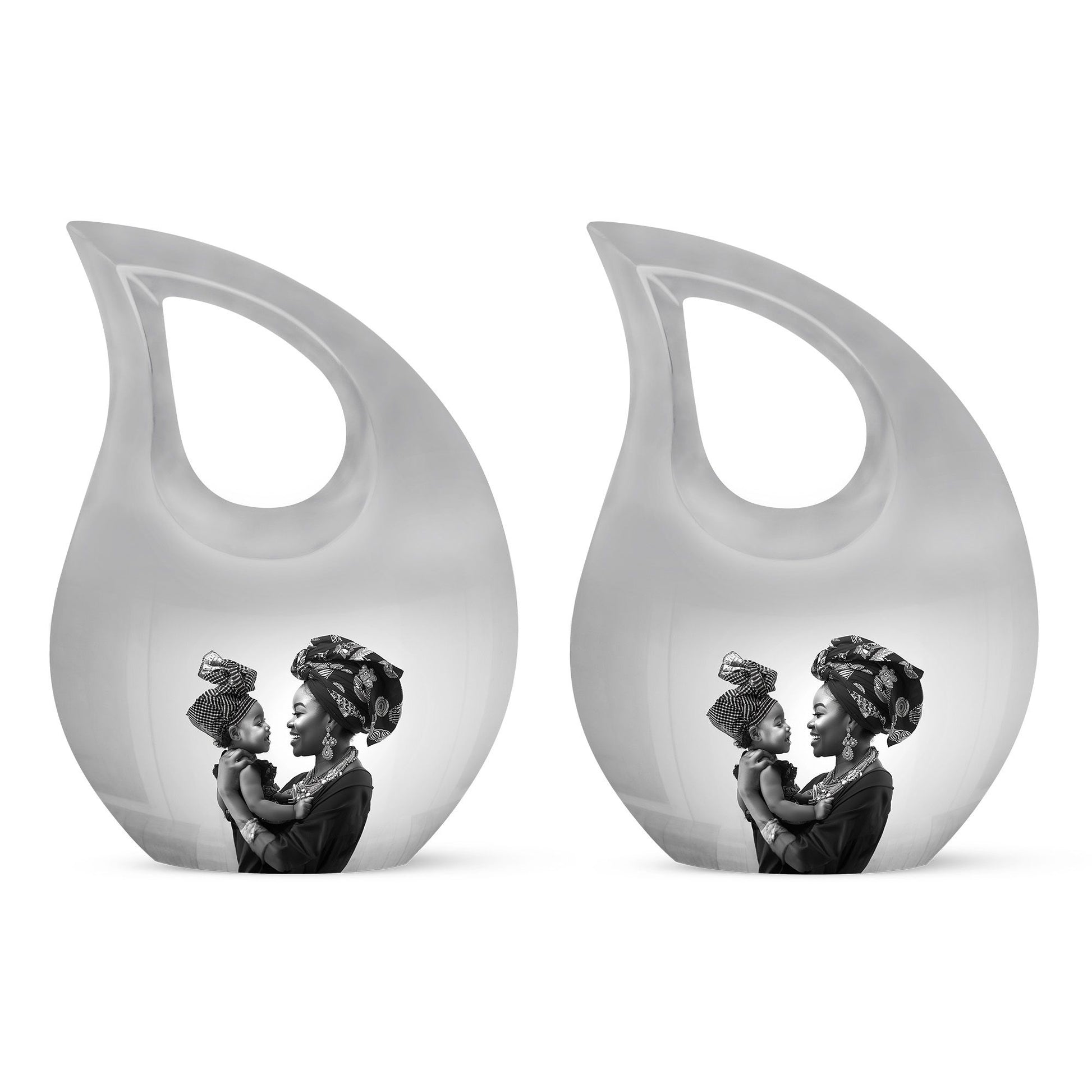 Mother's Love Urn For Human Ashes - Mother's Memorial Ashes Keepsake