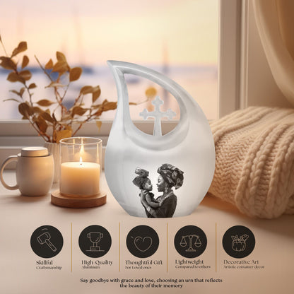 Mother Love Cross Drop Urn