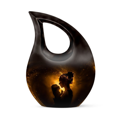 Personalized Mother Cremation Urn for Mother - 10-inch, 200 cu in - Yatskia