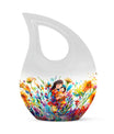 Mother Love Urn for Human Ashes – Colorful Mother's Art Memorial Urn