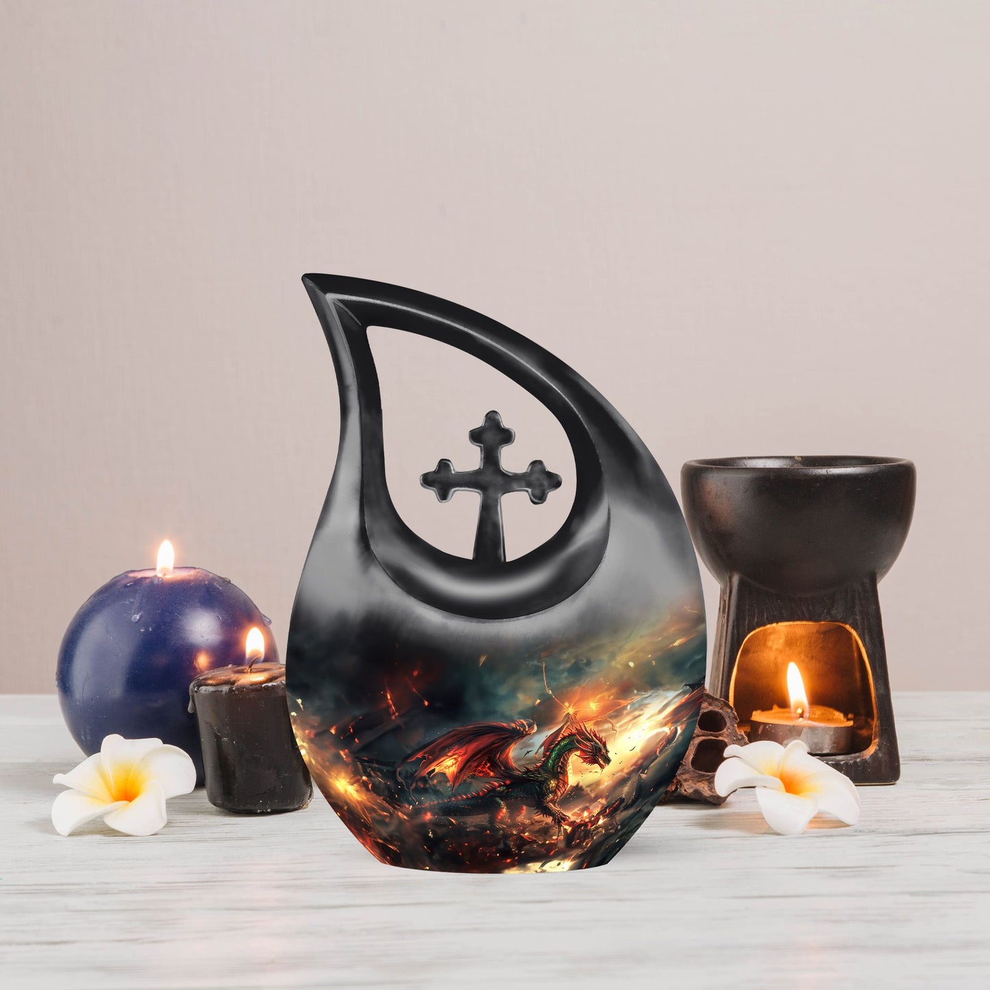 Dragon Large Urn