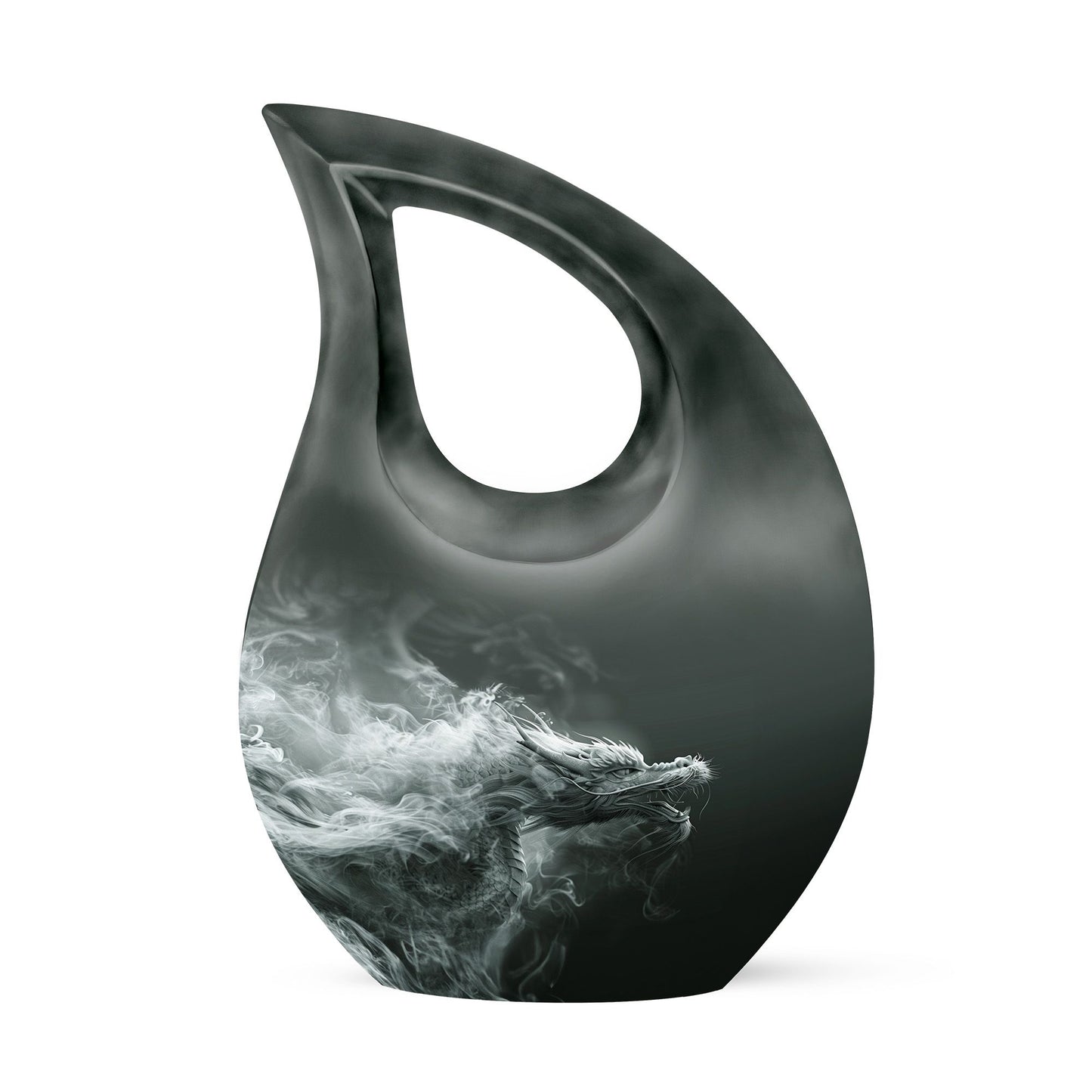 Personalized Beach Memorial Urn for Men - 10-inch, 200 cu in - Yatskia