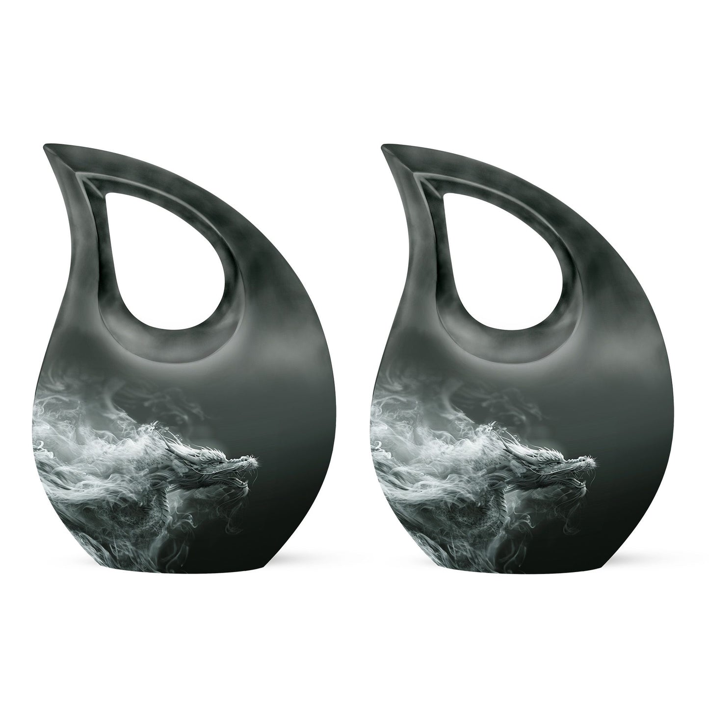 Personalized Beach Memorial Urn for Men - 10-inch, 200 cu in - Yatskia