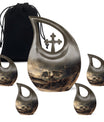 Cross Drop Dragon Urn