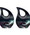 Dragon Memorial Ashes Urn For Adults - Cremation Keepsake For Men & Women