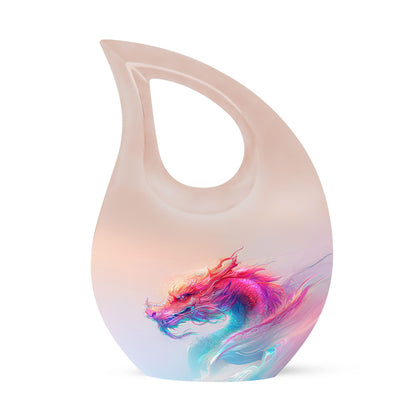 Personalized Beach Keepsake Urn for Human Ashes - 10-inch, 200 cu in - Yatskia