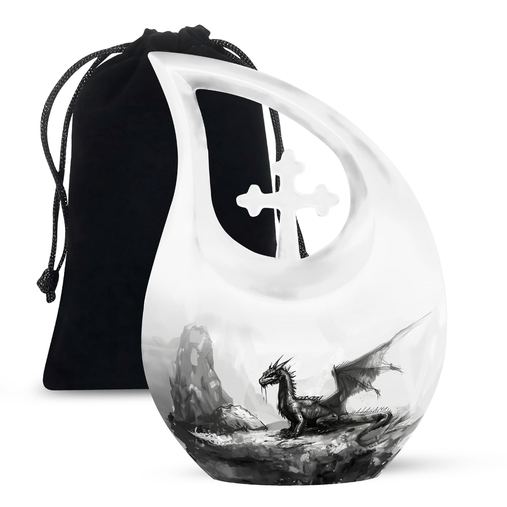 Dragon urn