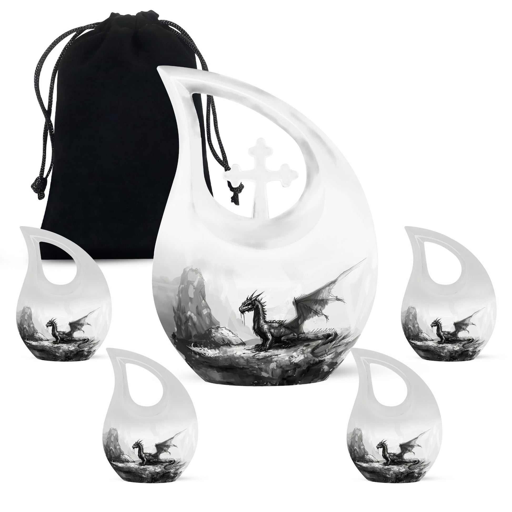 Dragon urn