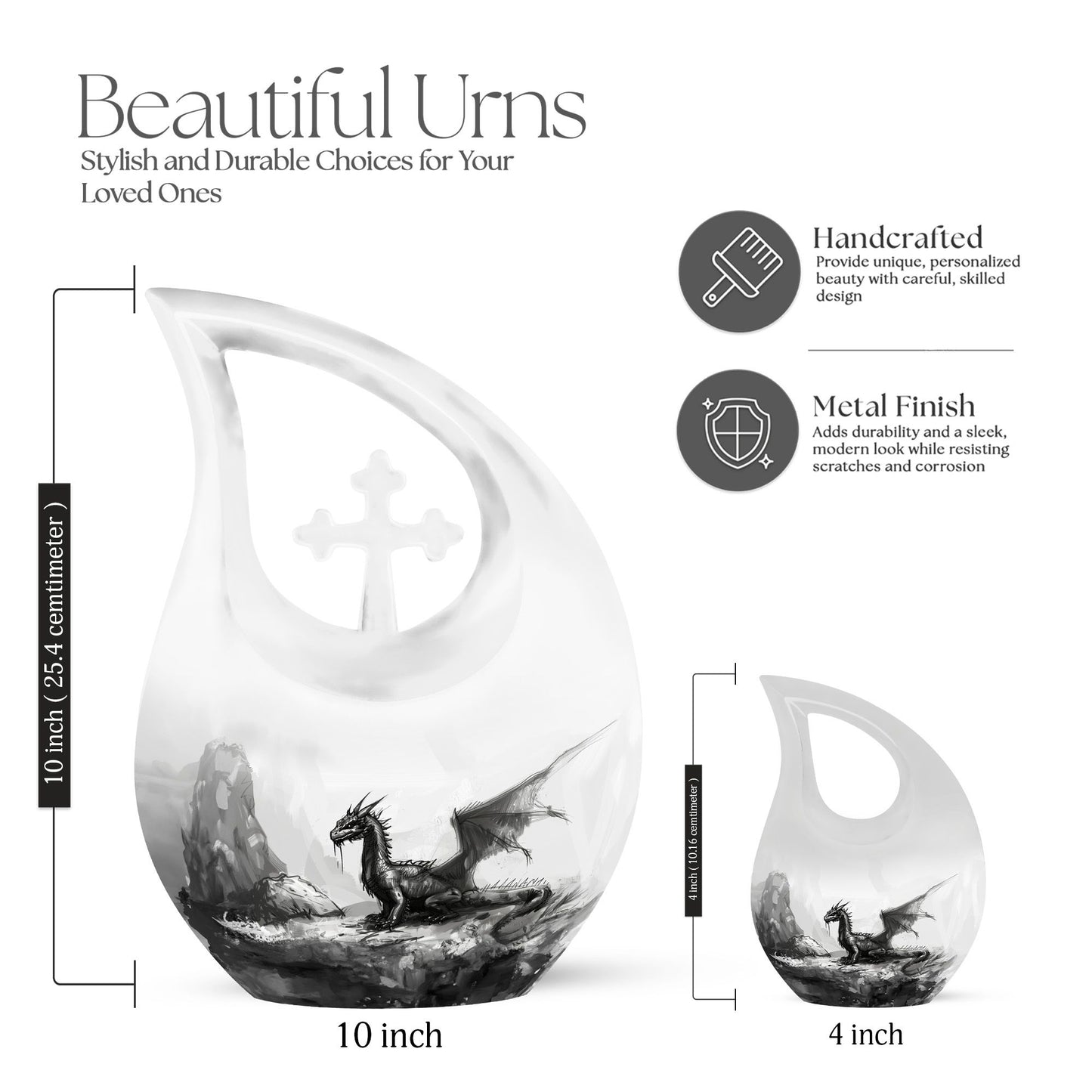 Dragon urn