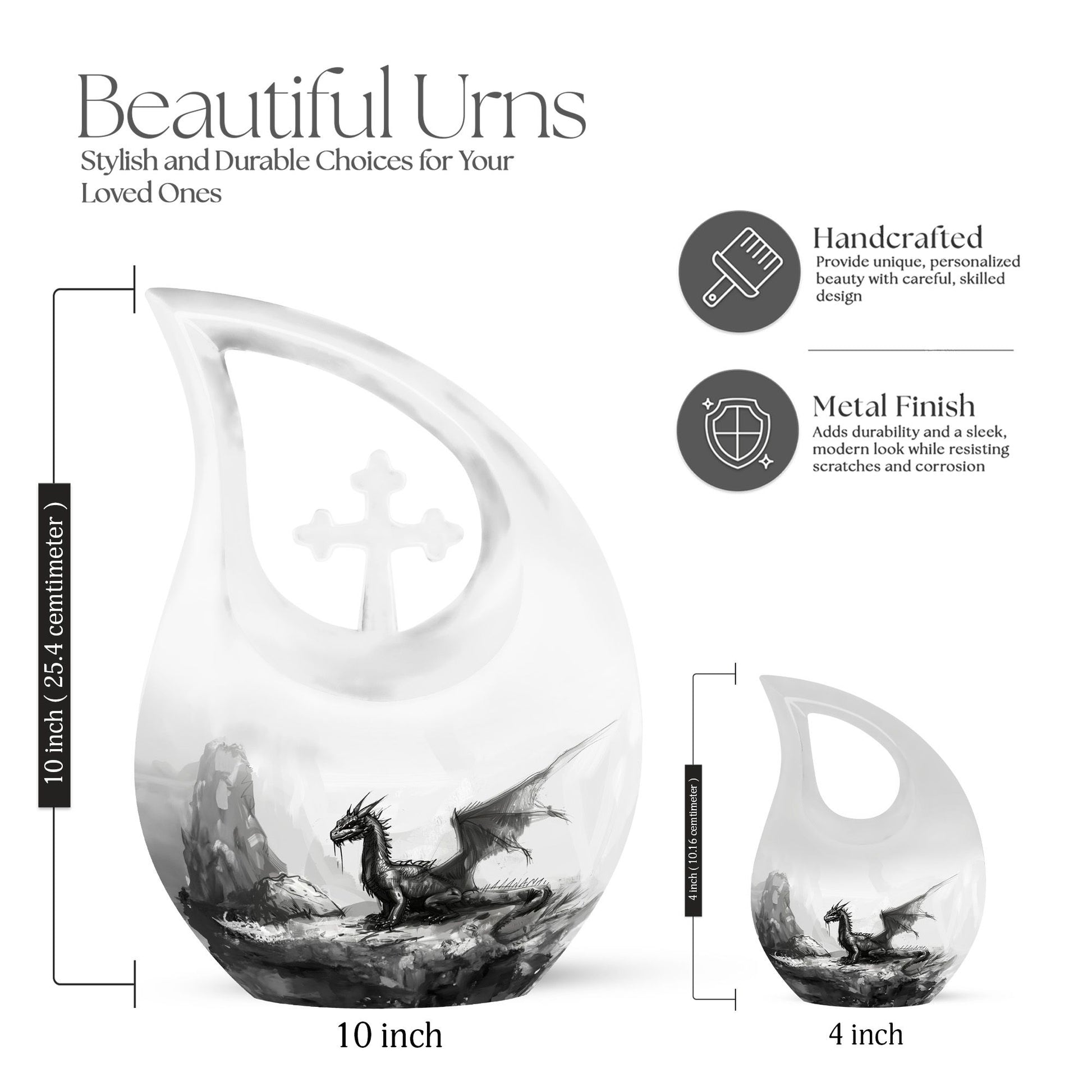 Dragon urn
