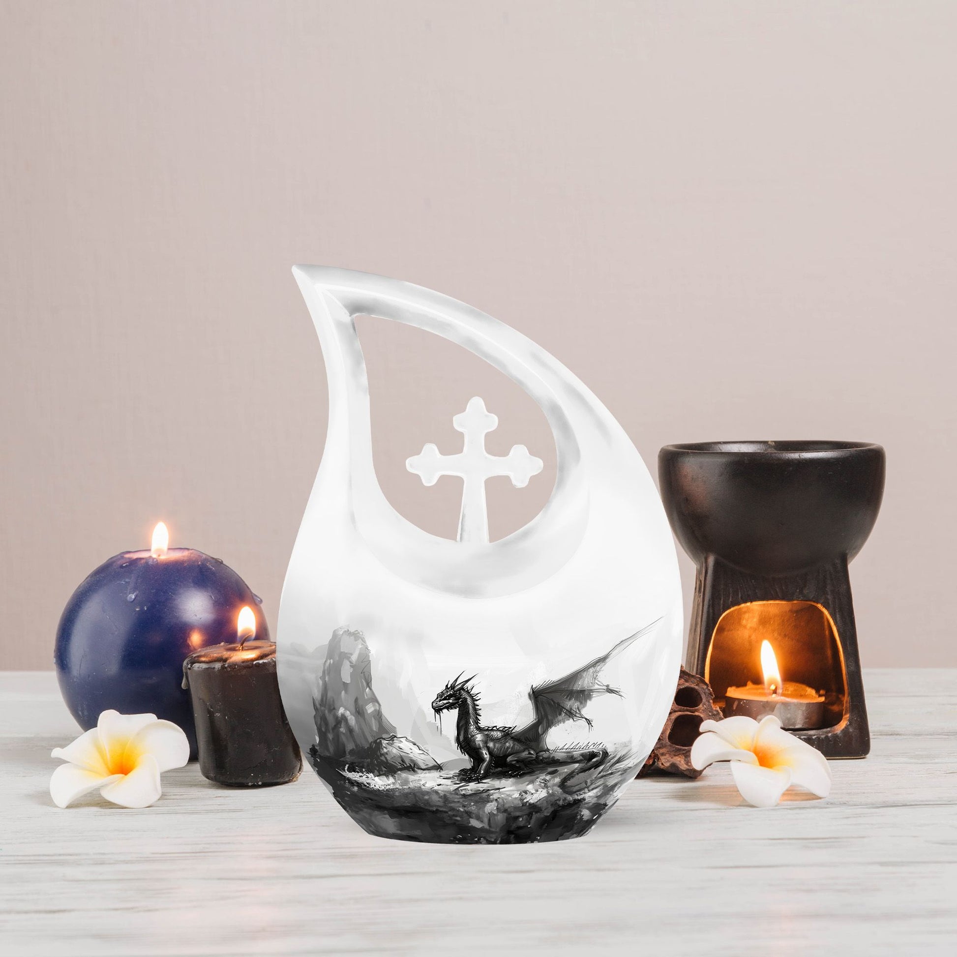 Dragon urn