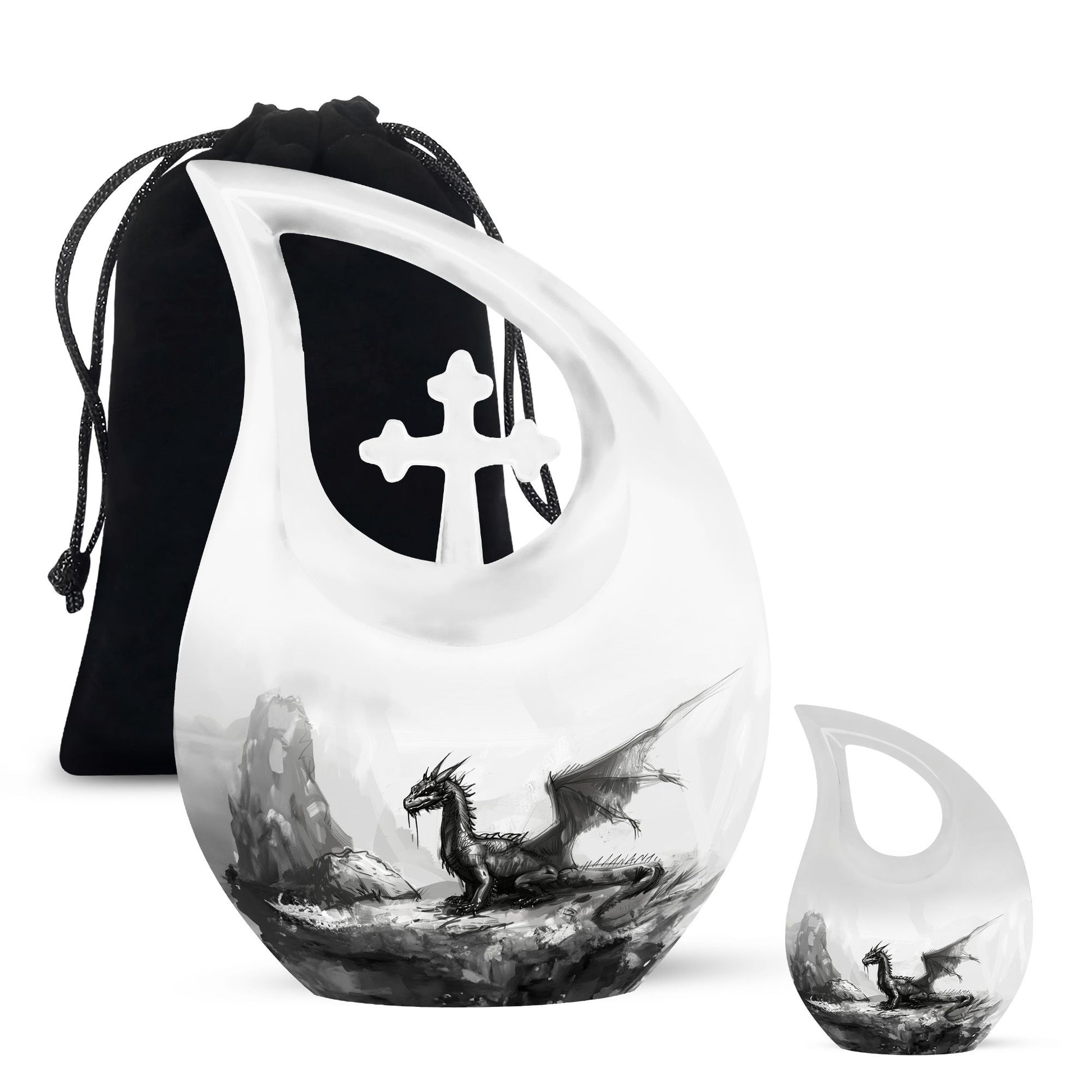 Dragon urn
