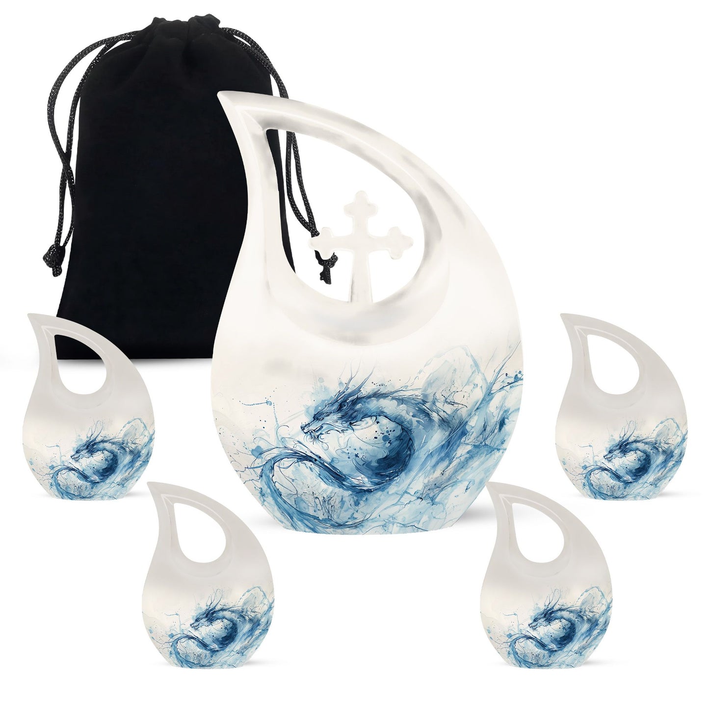 Dragon-Themed Urn