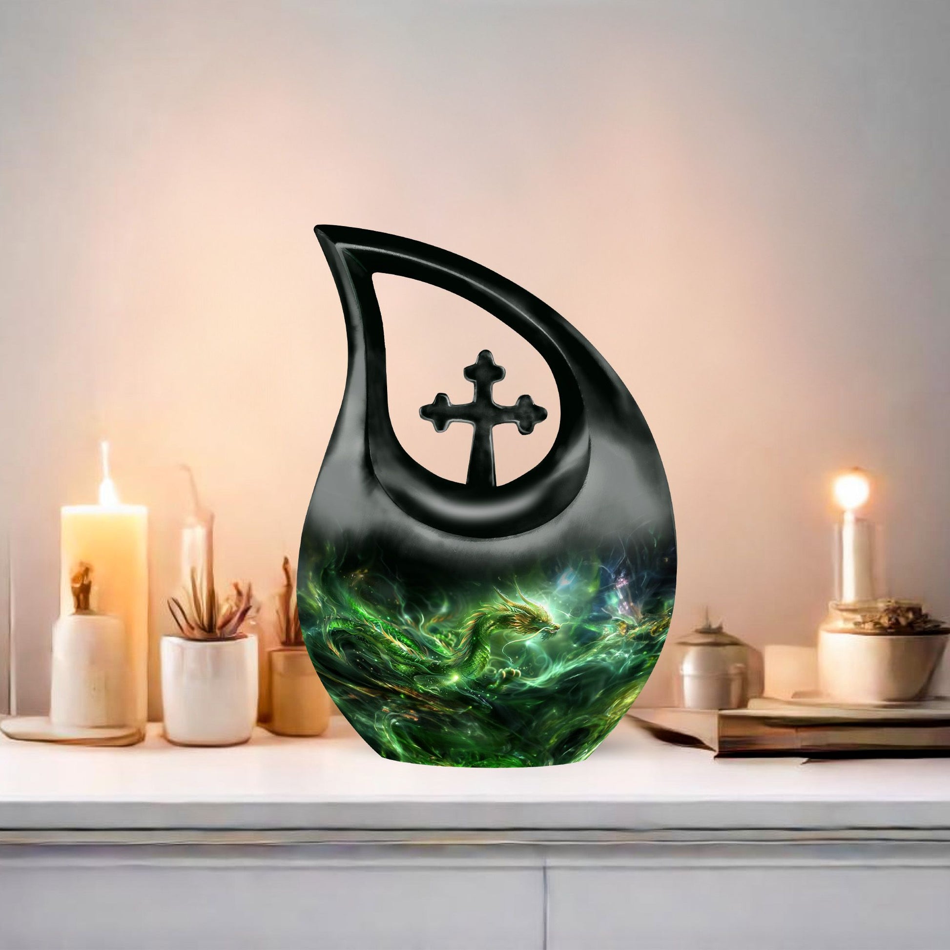 Dragon Themed Cremation Urn