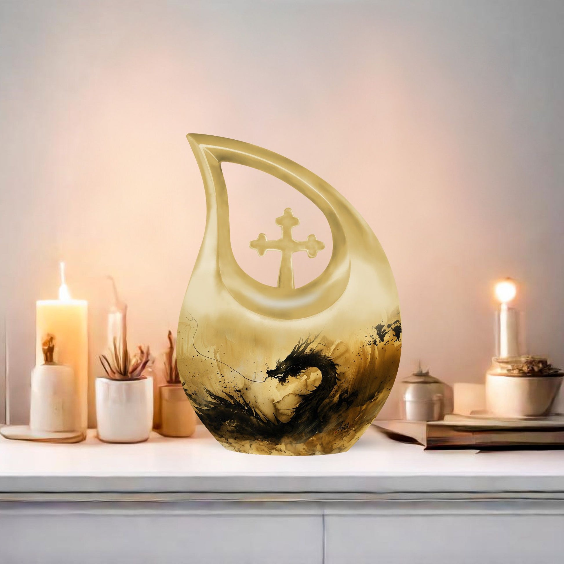 Dragon Urn