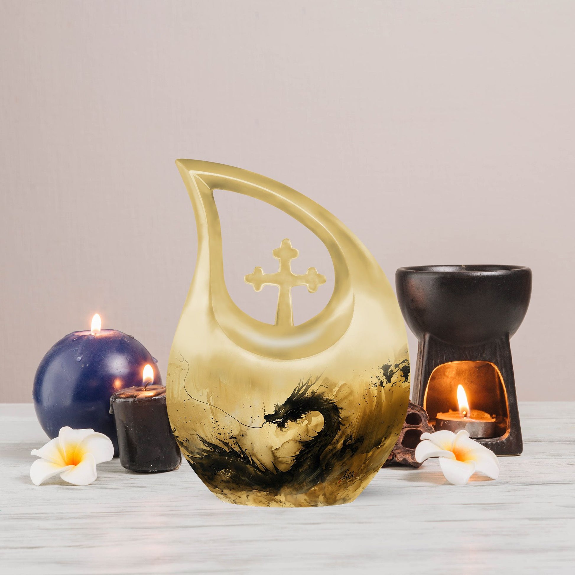 Dragon Urn