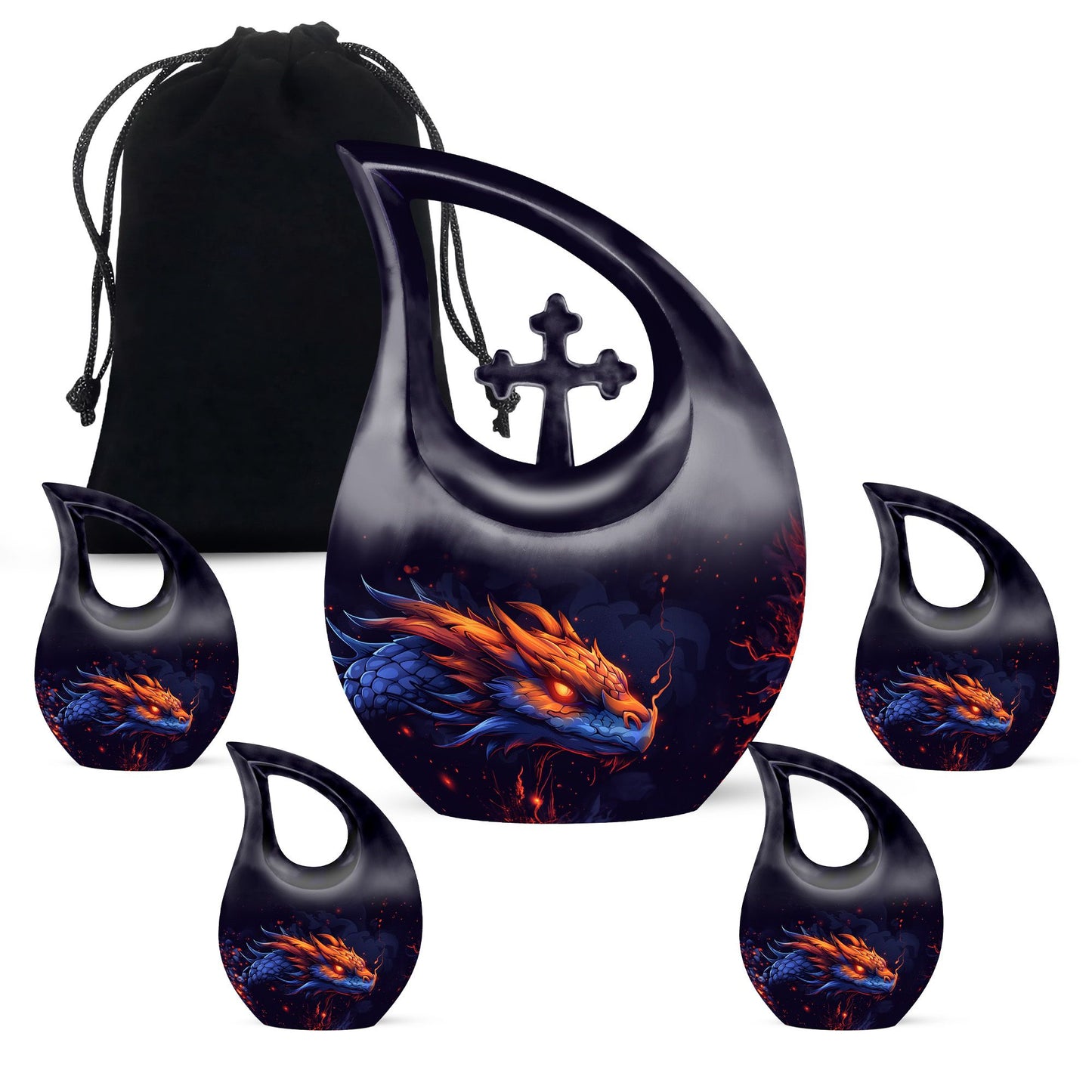 Dragon-designed Cremation Urn