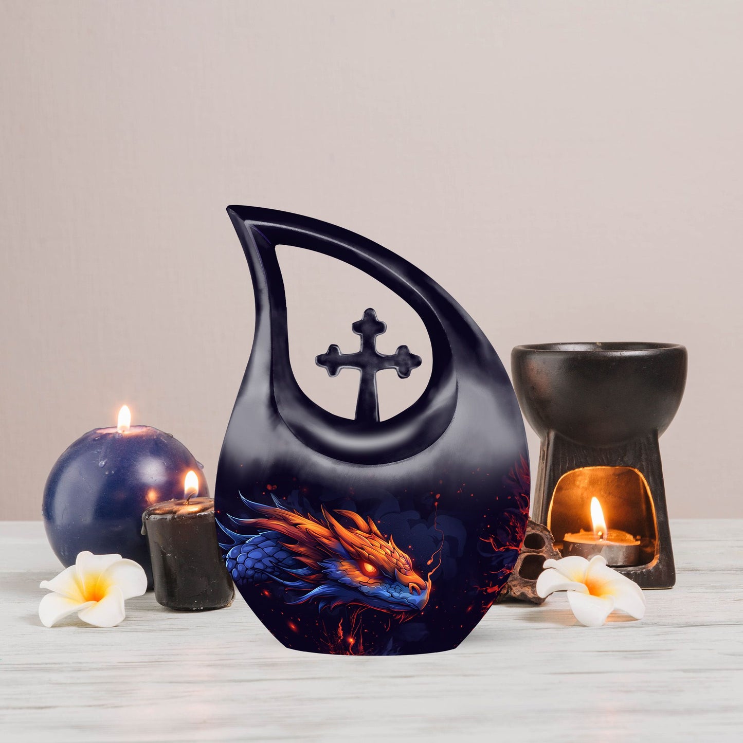 Dragon-designed Cremation Urn