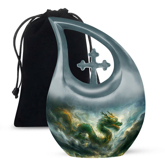 Large Dragon Urn