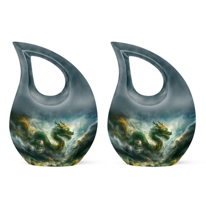 Large Dragon Urn