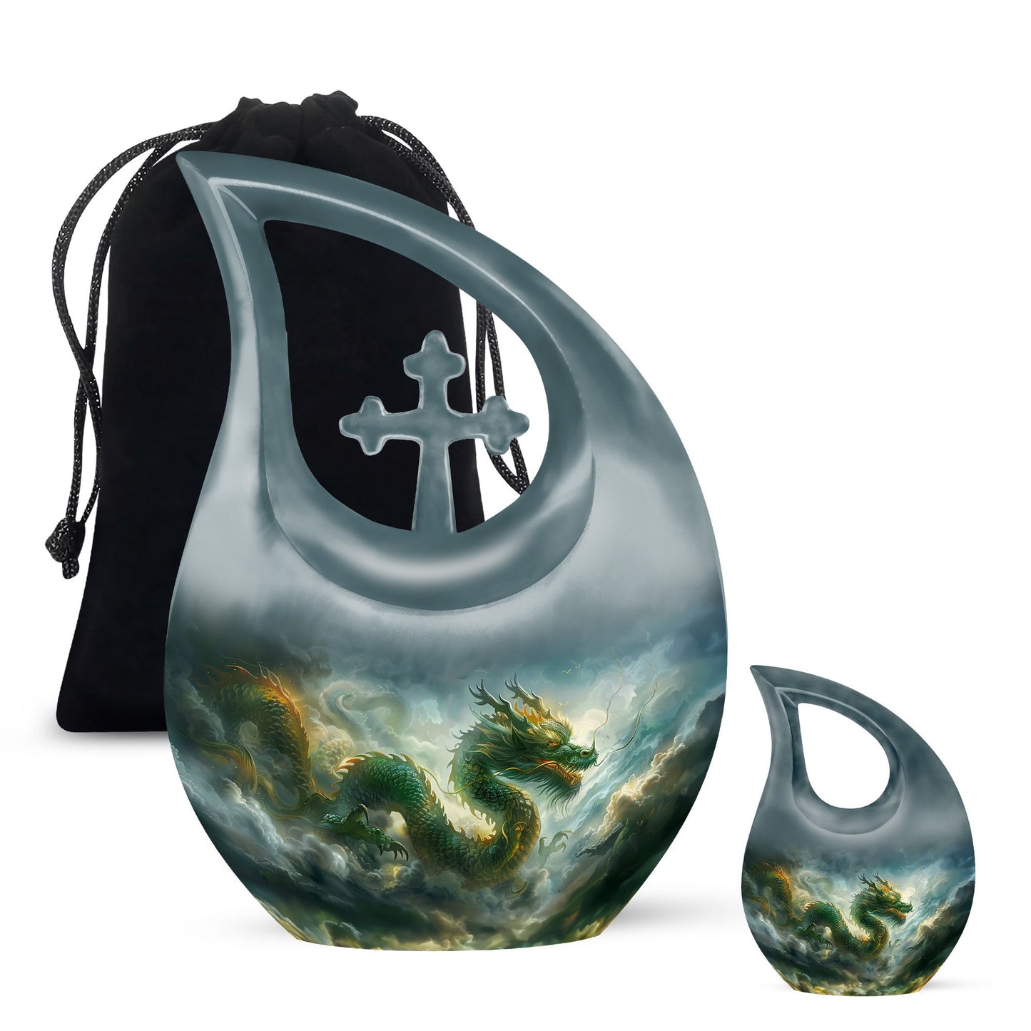 Large Dragon Urn
