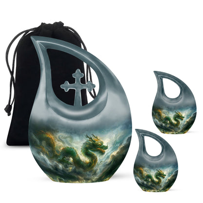 Large Dragon Urn