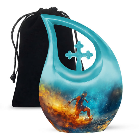 10 Inch Soccer Urn