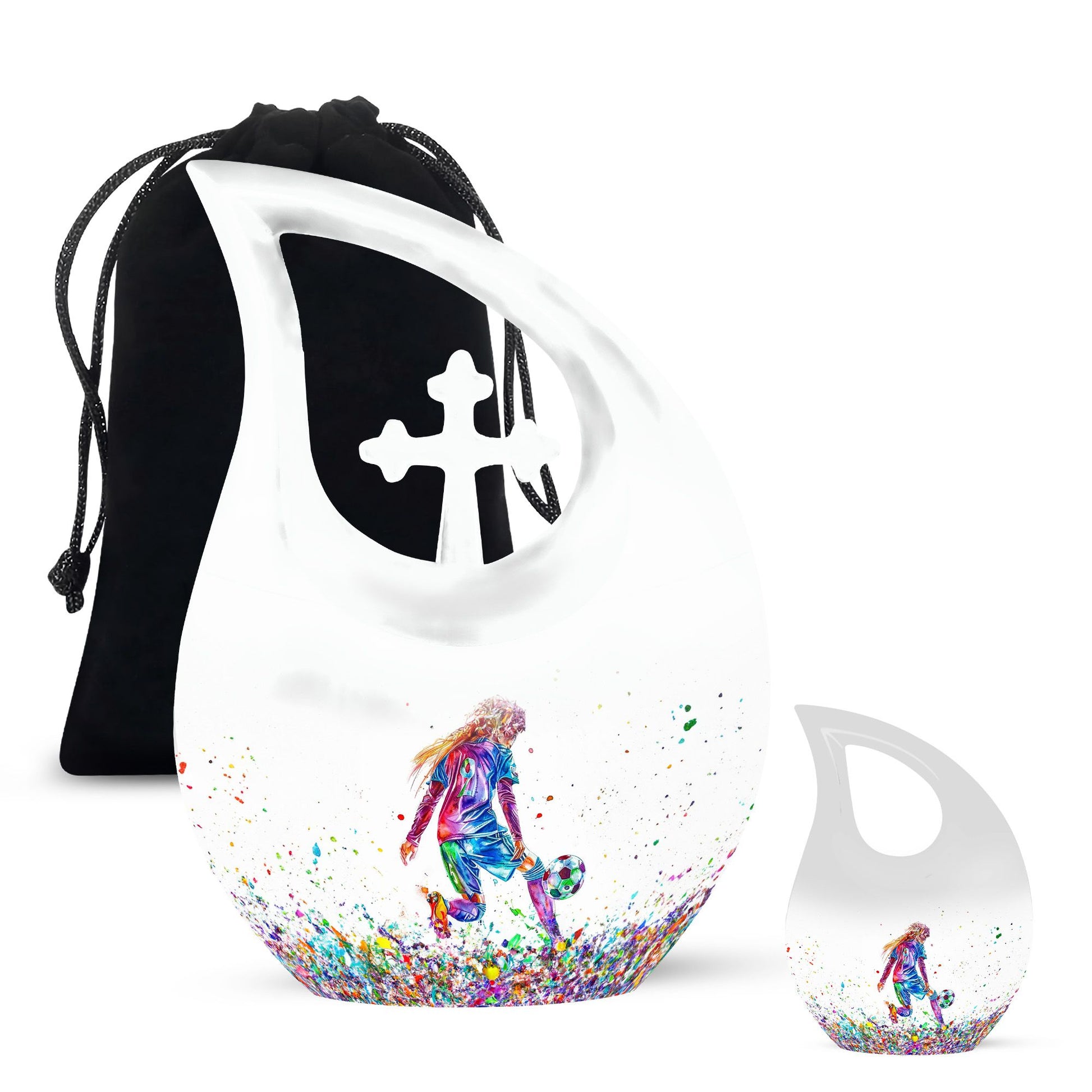 large Soccer Urn