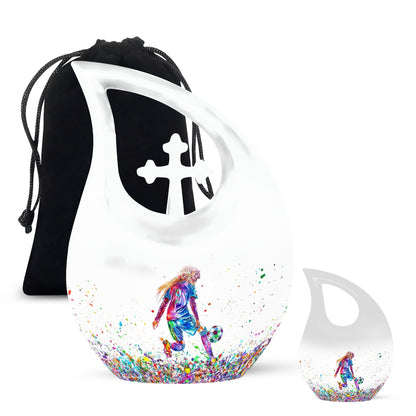 large Soccer Urn