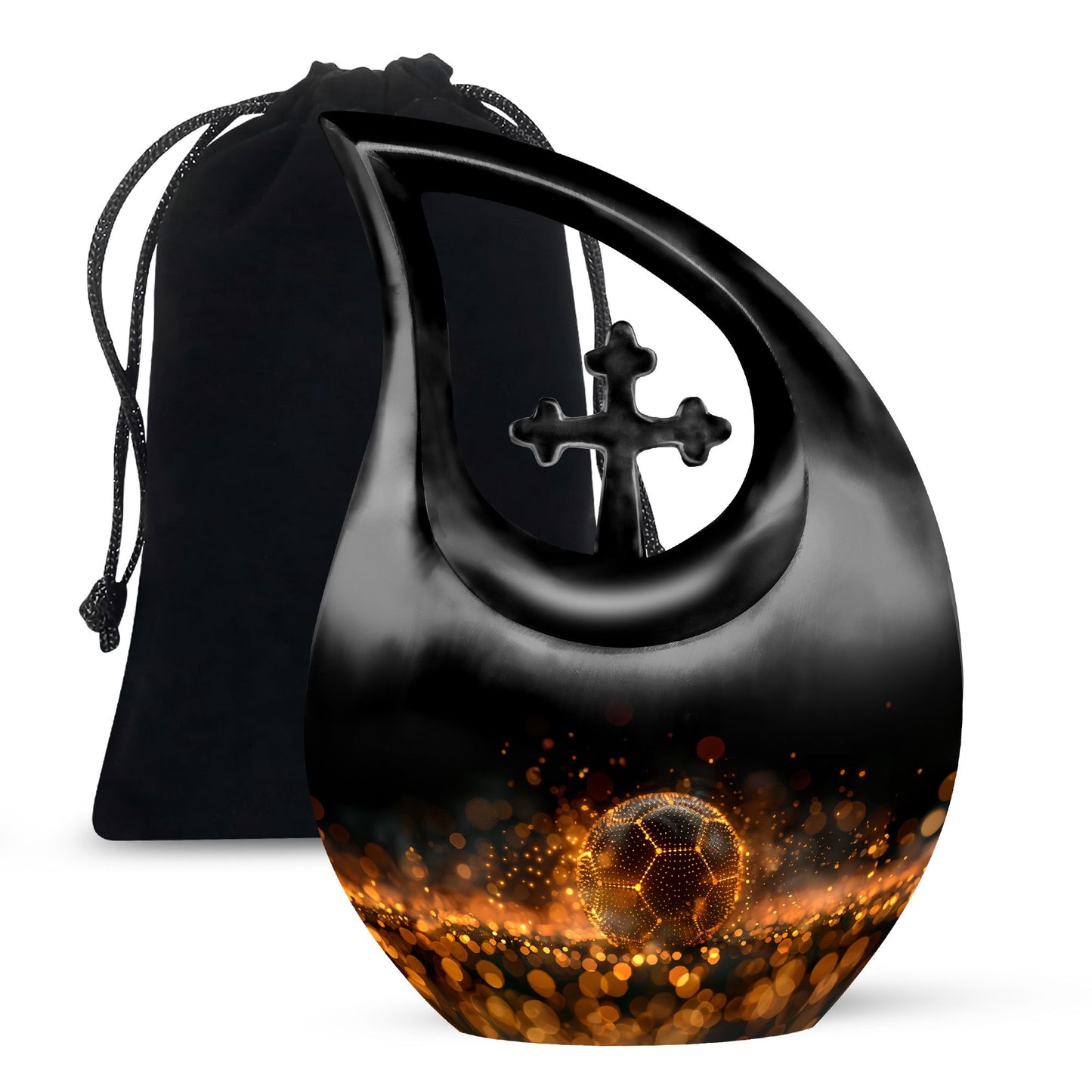 10-inch Customized Soccer Urn