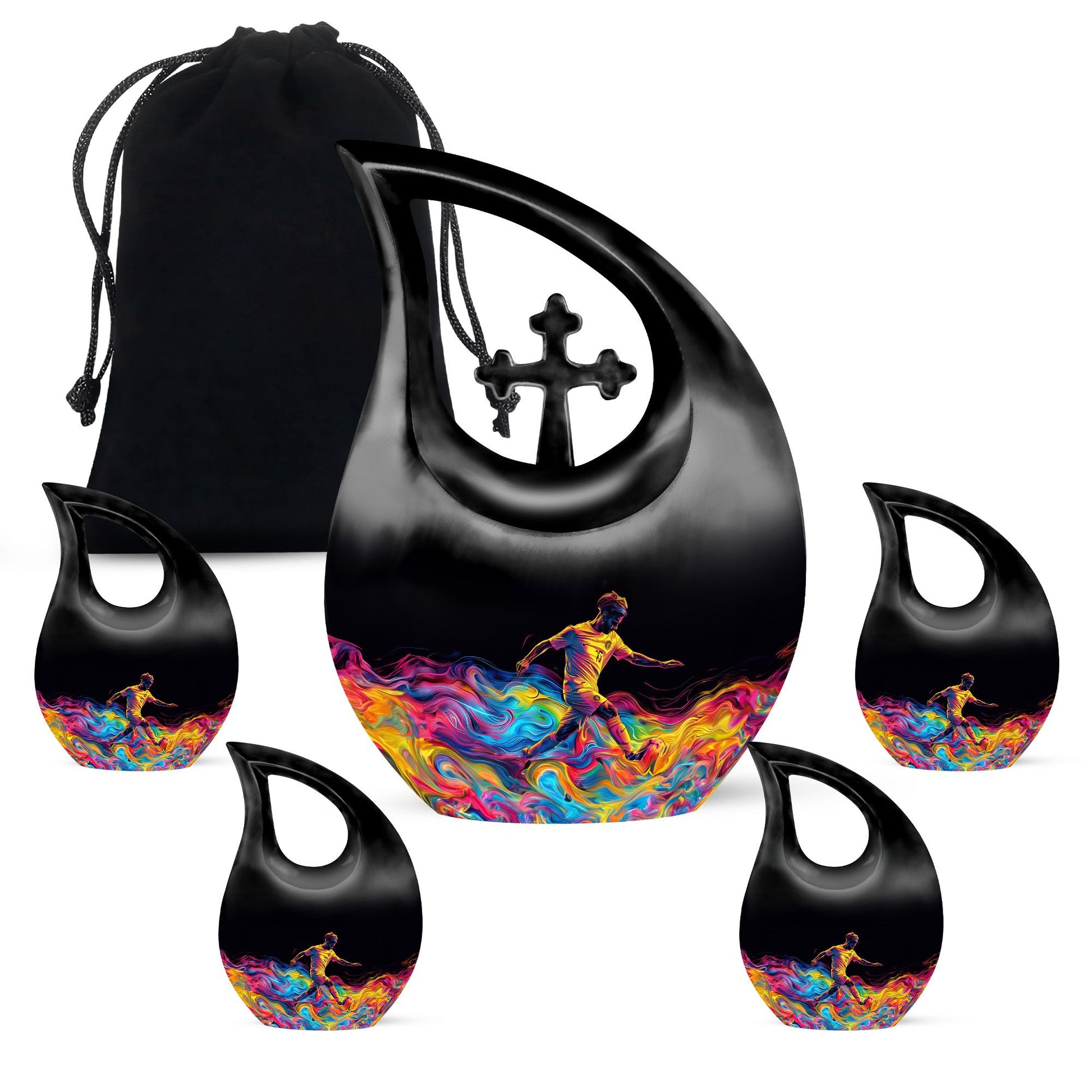 Soccer Ash Funeral For Human Ashes Funeral, Ashes Urn For Ashes