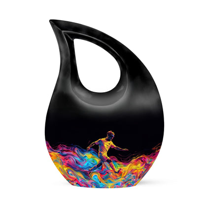 Soccer-themed Cremation Urn
